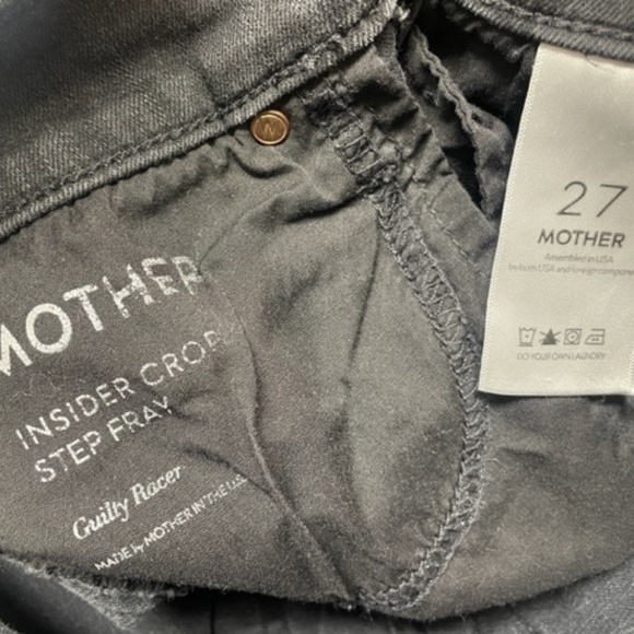 MOTHER Insider Crop Step Fray Guilty Racer - Picture 5 of 12